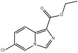 ethyl 6-chloroimidazo[1,5-a]pyridine-1-carboxylate 구조식 이미지