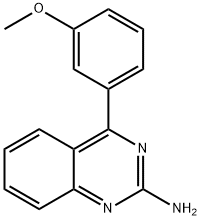 2-Amino-4-(3-methoxyphenyl)quinazoline Structure