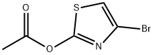 4-Bromo-2-acetoxythiazole 구조식 이미지