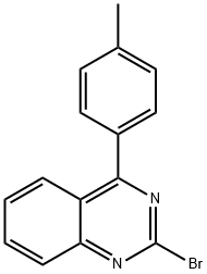 2-Bromo-4-(4-tolyl)quinazoline Structure