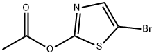 5-Bromo-2-acetoxythiazole 구조식 이미지