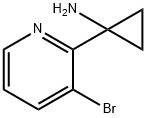 1-(3-bromopyridin-2-yl)cyclopropan-1-amine Structure