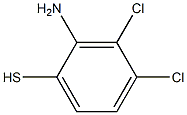  	2-Amino-3,4-dichlorobenzenethiol 구조식 이미지