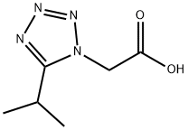 2-[5-(propan-2-yl)-1H-1,2,3,4-tetrazol-1-yl]acetic acid Structure