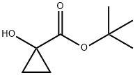 tert-butyl 1-hydroxycyclopropane-1-carboxylate Structure