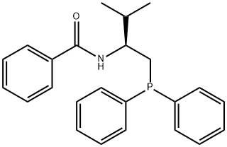 (S)-N-(1-(diphenylphosphino)-3-methylbutan-2-yl)benzamide Structure