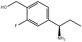 [4-((1R)-1-AMINOPROPYL)-2-FLUOROPHENYL]METHAN-1-OL Structure