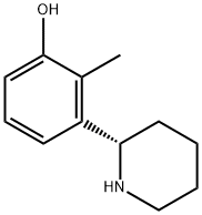 2-METHYL-3-[(2S)-PIPERIDIN-2-YL]PHENOL Structure