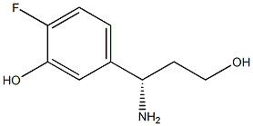 5-((1S)-1-AMINO-3-HYDROXYPROPYL)-2-FLUOROPHENOL Structure