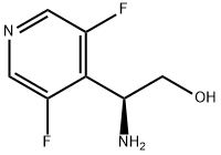 (S)-2-AMINO-2-(3,5-DIFLUOROPYRIDIN-4-YL)ETHANOL Structure