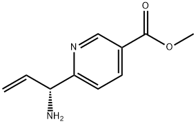 METHYL 6-((1R)-1-AMINOPROP-2-ENYL)PYRIDINE-3-CARBOXYLATE Structure