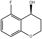 (S)-5-fluorochroman-4-ol Structure