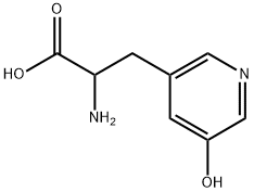 2-AMINO-3-(5-HYDROXYPYRIDIN-3-YL)PROPANOIC ACID Structure