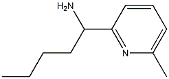 1-(6-methylpyridin-2-yl)pentan-1-amine Structure