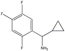 CYCLOPROPYL(2,4,5-TRIFLUOROPHENYL)METHANAMINE Structure