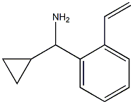 CYCLOPROPYL(2-ETHENYLPHENYL)METHANAMINE Structure