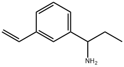 1-(3-ETHENYLPHENYL)PROPAN-1-AMINE Structure