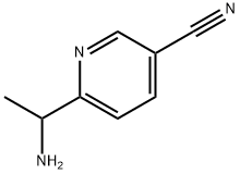 6-(1-aminoethyl)nicotinonitrile Structure