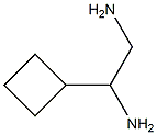 1-cyclobutylethane-1,2-diamine 구조식 이미지