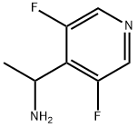 1-(3,5-difluoropyridin-4-yl)ethan-1-amine 구조식 이미지