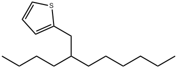 2-(2'-butyl-1'-octyl)thiophene Structure
