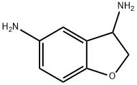 2,3-DIHYDRO-1-BENZOFURAN-3,5-DIAMINE Structure