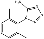 1-(2,6-DIMETHYLPHENYL)-1H-1,2,3,4-TETRAZOL-5-AMINE 구조식 이미지