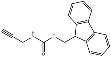 (9H-fluoren-9-yl)methyl prop-2-yn-1-ylcarbamate Structure