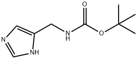 tert-butyl N-[(1H-imidazol-4-yl)methyl]carbamate 구조식 이미지