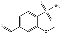 4-formyl-2-methoxybenzenesulfonamide Structure