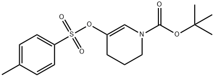 трет-бутиловый эфир 5-(толуол-4-сульфонилокси)-3,4-дигидро-2H-пиридин-1-карбоновой кислоты структурированное изображение