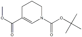 1-(tert-butyl) 3-methyl 5,6-dihydropyridine-1,3(4H)-dicarboxylate Structure