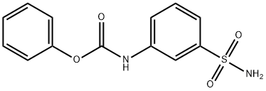 phenyl N-(3-sulfamoylphenyl)carbamate 구조식 이미지