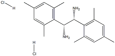 (1R,2R)-1,2-Diamino-1,2-dimesitylethane Dihydrochloride Structure