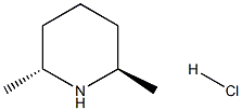 (2R,6R)-2,6-dimethylpiperidine hydrochloride Structure