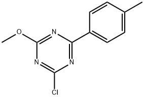 2-Chloro-4-(4-tolyl)-6-methoxy-1,3,5-triazine Structure