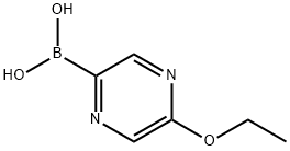 5-ETHOXYPYRAZINE-2-BORONIC ACID 구조식 이미지