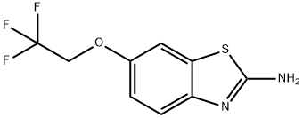 6-(2,2,2-trifluoroethoxy)-1,3-benzothiazol-2-amine 구조식 이미지