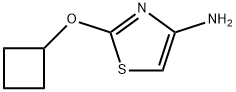 4-Amino-2-(cyclobutoxy)thiazole Structure