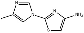 4-Amino-2-(4-methylimidazol-1-yl)thiazole Structure