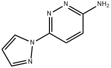 3-Amino-6-(1H-pyrazol-1-yl)pyridazine Structure