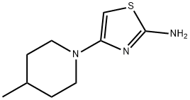 2-Amino-4-(4-methylpiperidino)thiazole 구조식 이미지