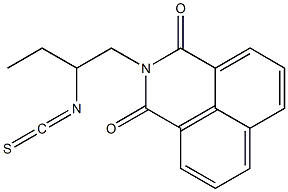 2-(2-isothiocyanatobutyl)-1H-benzo[de]isoquinoline-1,3(2H)-dione 구조식 이미지