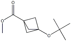 methyl 3-(tert-butoxy)bicyclo[1.1.1]pentane-1-carboxylate Structure