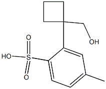 Cyclobutylmethyl 4-methylbenzenesulfonate Structure