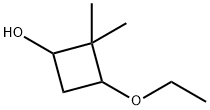 3-ethoxy-2,2-dimethylcyclobutan-1-ol 구조식 이미지