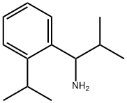 2-METHYL-1-[2-(PROPAN-2-YL)PHENYL]PROPAN-1-AMINE Structure