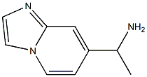 1-(imidazo[1,2-a]pyridin-7-yl)ethan-1-amine Structure