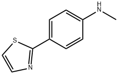 N-methyl-4-(1,3-thiazol-2-yl)aniline Structure