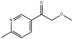 2-methoxy-1-(6-methylpyridin-3-yl)ethanone Structure